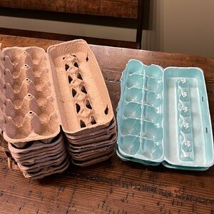 Egg cartons.  Excellent used condition